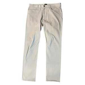 VINCE Pants Men’s 36x33 Khaki Chinos Trousers Cotton Casual Straight Leg XTwill